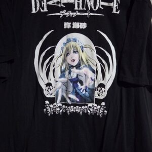 Black Anime Graphic T-Shirt